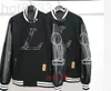 Men's Jackets Designer Wear Tops Exclusive Jacket Version Fw Leather Stitched Basketball Bomber 4IJW