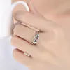 Wedding Rings Korean Charm Love Heart For Women Female Finger Romantic Birthday Gift Girlfriend Jewelry