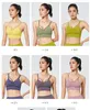 Gymkleding Push Up Fitness Sports Bra Dames Activewear Tops Opgevulde terug cross -strappy workout Yoga Top Shockproof Running Bras1