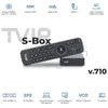 جديد TVIP710 Smart Box Android 11.0 TV Box 4K HD 1G 8G AMLOGIC S905W2 TVIP 710 مع USB WiFi Media Player VS TVIP530 SET TOP BOX