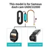 Güncelle Sameuo Hardwire Kablosu 12V Mikro USB Araç Şarj Cihazı 3.5m Sabit Tel Kit Araç DVR Dash Cam Dashcam Araç Kamera Şarj kablolu araba DVR