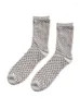 Chaussettes Femme Fantaisie Pois Lurex Brillant Gitter 1 Paires