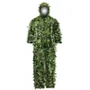 Ensembles de chasse Sticky Flower Bionic Leaves Camouflage Suit Ghillie Woodland Universal Camo Set