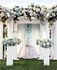 Guirnaldas de flores decorativas 10 paquetes de cabezas artificiales de hortensias de seda llenas con tallos para bodas, fiestas en casa, tiendas, decoración de baby shower 230227