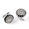 Classic Crystal Cuff Links Diamond Cross Sign Email Cufflinks Business Franch T Shirts Suits Button Will en Sandy Jewelry