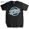 T-shirt da uomo T-shirt in cotone da uomo T-shirt estiva The Strokes T-shirt da uomo Indie Rock Band T-shirt taglia più grande Homme T-shirt nera drop shipping 0228H23