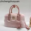 new designer Autumn Winter New Handbag Women's Shoulder Crossbody Small Luxury Wool Pillow fashion Bag