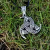 Pendant Necklaces 12pcs Odin's Horn Viking Symbol With Wolf Ornament ProtectionPendant