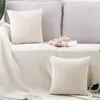 Pillow Case 2 Pcs Super Soft Velvet Decorative Throw Covers 18X18 Inch With Texture Cushion Shell For Sofa