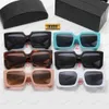 2022 Moda Tasarımcısı Güneş Gözlüğü Klasik Gözlük Gözlüğü Açık Plaj Güneş Gözlükleri Erkek Kadın İçin 18 Renk Opsiyonel Üçgen imza Üçgen imza