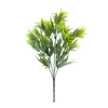 Dekorativa blommor Phoenix Tail Grass Bundle Indoor Home Living Room Simulation Plant Restaurang Layout Fastigheter Partition Floral