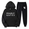 Mens Tracksuits Luxury Print golf Hoodies Suit Man Hooded Sets Sweatshirt and sweatpant Leisure Fashion Male Tracksuit Sportswear 230228