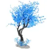 Fiori decorativi Acquario Albero Serbatoio Pesce artificialepaesaggiodecorativo Casa Subacquea Delicato Resistente all'usura Fai da te Desktop Pinehides Betta