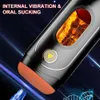 Masturbateurs Automatique Sucer Masturbation Coupe pour Hommes Réel Vagin Fellation Aspiration APP Télécommande Sex Toys Masturbateur Masculin Adultes 18 L230228