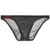 Underpants Men's Sexy See Through Briefs Mesh Sheer Transparent Stretchy Seamless Panties Underwear Ultra-Thin Male