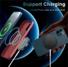 Carregador sem fio magnético de 15W para iPhone 12 13 Pro Max 13Pro Mini Fast Charge para Samsung USB C PD Adaptador MacSafing Carregador