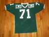 Nouveaux maillots Eastern Michigan EMU Football Jersey NCAA College Maxx Crosb Glass Vann Jackson III Williams Sexton Drummond Rush Hutch