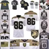 Nowe koszulki piłkarskie Army Black Knights Football Jersey NCAA College Kelvin Hopkins Jr. Christian Anderson Jemel Jones Tyrell Robinson Andre Carter II Tyhier Tyl