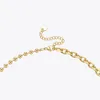 Chains Kpop Beads Natural Pearl Necklace For Women Gold Color Link Chain Choker Stainless Steel Collier Fashion Jewelry P3253Chains