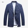 Costumes pour hommes automne hommes costume de Cowboy manteau hommes Blazer Homme veste en jean affaires loisirs printemps vêtements d'extérieur hommes Blazers hauts grand XXXXL