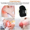 Sjukvård uppladdningsbar vibration uppvärmd knämassager Brace Wrap Joint Pain Arthritis smärtlindring Knä Massager