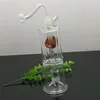 Akcesoria do palenia podwójnie warstwy przegrody Filtr Glass Butelka Hurtowa szklanka Bongs Bongs Glass