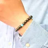 Strand Fashion Break 8mm Black Gallstone و Opal Beads Bracelet Bracelets Friendlets Jewelry Exclistories Gift 2023