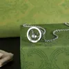 Ожерелье с Кулоном Роскошные Дизайнерские Ювелирные Изделия Ожерелье Подарок Классическое Сердце Женская Мужская Мода G Silver Luxurys Дизайнерские Ювелирные Изделия 2023