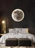 Applique murale plafonniers lune lumière nordique créatif salon moderne lumières décorative chambre chevet