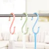 Hooks Portable Multi-purpose Kitchen Durable Home Organizer S Shape Plastic Clothing Rack Baby Stroller Hanger L Sizes