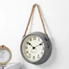 Horloges murales Metalen Wandklok Vintage Decor Thuis Woonkamer Muur Opknoping Decoratie Accessoires Keuken Kamer Decoratieve 3D Creatieve Klok