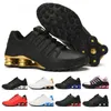 2022 Подушка целая мужская повседневная обувь Дизайнер Авеню 802 R4 803 Turbo NZ Fashion Ceatherable Black Black Man Size 40-46 Z39