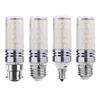 Ampoules LED 12 W LED candélabre équivalent base décorative E14 E26 E27 B22 maïs 3 couleurs - LED à intensité variable lampes de lustre blanc chaud 3000 K lampe usalight