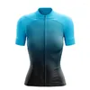 レーシングジャケット女性サイクリングジャージ2023夏の反UV服の女の子のクイックドライマウンテンバイクシャツの女性服