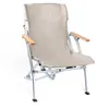 Camp Furniture Relax Chair Outdoor Portable Folding Camping Fishing Backrest Stool Aluminum Alloy Leisure Beach