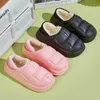 Slippers YISHEN Winter Warm Women Slippers Men Slides Waterproof Furry Lining NonSlip Stepped Cotton Shoes Indoor Home Shoes For Couple Z0215