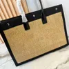 Tote Bag Handbag Straw Rope Weaving for Bags Totes Handbags Women Luxury Designers Bag High Capacity Ladies Casual Shopping