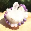 가닥 mg1768 새로운 디자인 charoite amethyst kunzite 팔찌