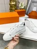 Dam Sportskor Time Out designer löparskor Low-top vit Brunt tryck Sneaker Casual Shoes skate skor Sneakers