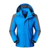 Mäns ner Autumn Winter Mens Softshell Vandring Parkas Jackets dragkedja Vattentät vindtät snabbtorkande andningsmän utomhus kappa