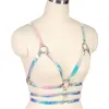 Riemen holle beha harnas mode dames riem tops punk goth accessoires zwaard korset paal dans rave kostuum sexy lingeriebelts