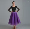 Stage Wear Lady Ballroom Dancing Set Modern Dance Competition Costume Women Waltz Tango Foxtrot Quickstep Clothes