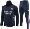 22 23 Real Madrids Trainingsanzug Trikots Fußball-Trainingsanzug Trikot Fußball Benzema Tuta Madrids Survêtement Fuß Futbol Chandal Jogging Männer Kinder KI 555