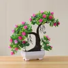 Decoratieve bloemen 1 pc kunstmatige boomtak nep plantenbloem huis decor pography props voor kamer el decoratie simulatie bonsai