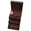 Wristwatches Men Luxury Gift Set Box Fashion Business Watch Leather Wallet Belt Men's Bracelet Keychain Ballpoint Pen Present For