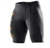 Pantalones cortos para hombres Medias de compresión Leggings para correr Fitness Culturismo Hombres Entrenamiento flaco Transpirable Secado rápido 230228