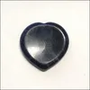 car dvr Stone Heart Worry Natural Energy Healing Crystal Thumb Mas Chakra Wicca Reiki Spiritual Therapy Minerales Ornaments Crafts Drop Deli Dhouw