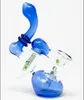 Thick Glass Pipe Bubbler Smoking Glass pipes Dab Tobacco heady glass Oil Burner Pipe