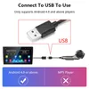 Uppdatera Develuck USB ADAS full HD -bil DVR Dash Cam för DVD Android Player Navigation Head Unit/Auto Audio Voice Alarm Video Recording Car DVR