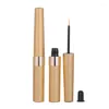 Lagerflaschen 100 stücke 5 ml Leere Wimpern Tube Mascara Eyeliner Fläschchen Flasche Make-Up Organzier Behälter mit Pinsel